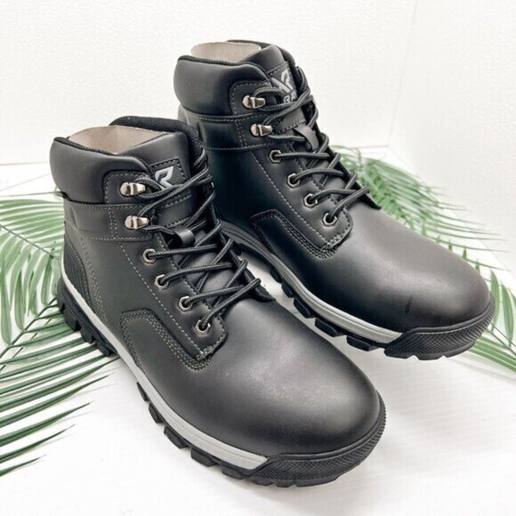 Xray Andy Men's Black Lace Up Round Toe Casual Ankle Boots Size 11 NWB - Picture 1 of 11